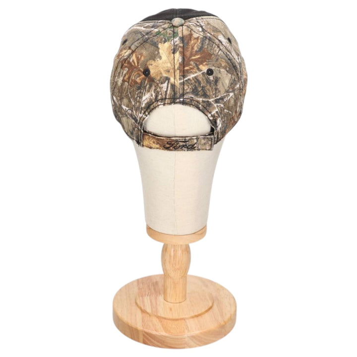 BUCK WEAR Ford Camouflage Pattern Realtree Camo 6-Panel Cap, One Size Fits Most cotton black type Vintage Second Hand