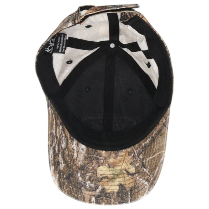 BUCK WEAR Ford Camouflage Pattern Realtree Camo 6-Panel Cap, One Size Fits Most cotton black type Vintage Second Hand