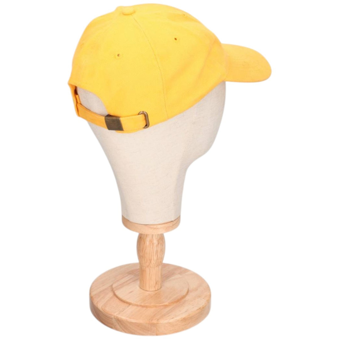 LANGER DHL Advertising Baseball Cap (Free Size) cotton yellow type Vintage Second Hand