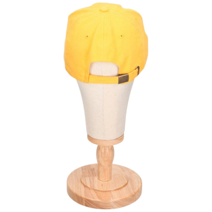 LANGER DHL Advertising Baseball Cap (Free Size) cotton yellow type Vintage Second Hand