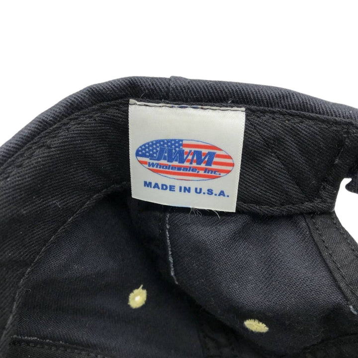 JWM Trucker Cap with Eagle Pattern, Message, Baseball Cap, Made in USA, One Size Fits Most unclear black type Vintage Second Hand