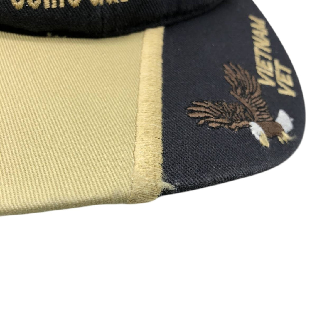 JWM Trucker Cap with Eagle Pattern, Message, Baseball Cap, Made in USA, One Size Fits Most unclear black type Vintage Second Hand