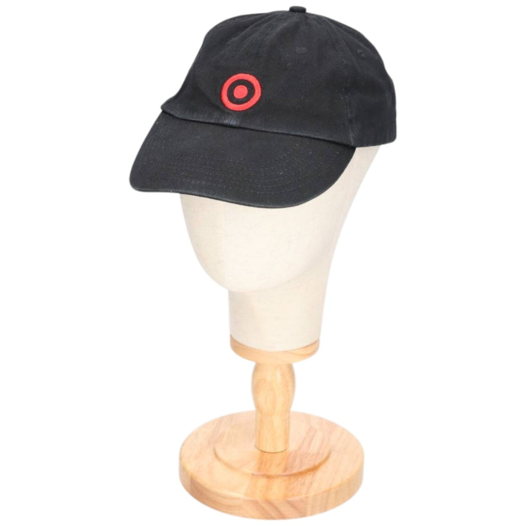 Baseball cap, free size cotton black type Vintage Second Hand