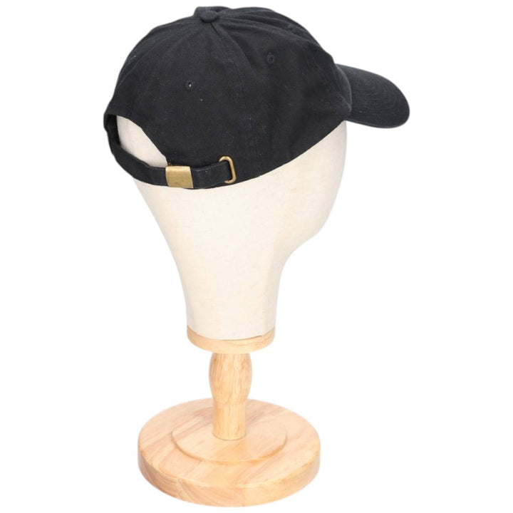 Baseball cap, free size cotton black type Vintage Second Hand