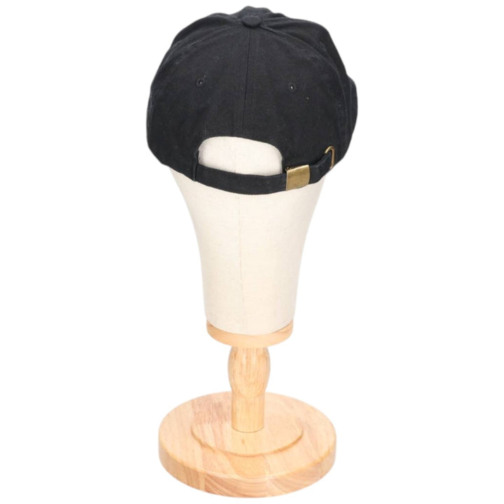 Baseball cap, free size cotton black type Vintage Second Hand