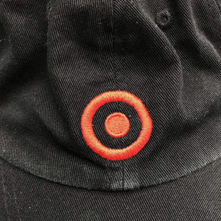 Baseball cap, free size cotton black type Vintage Second Hand