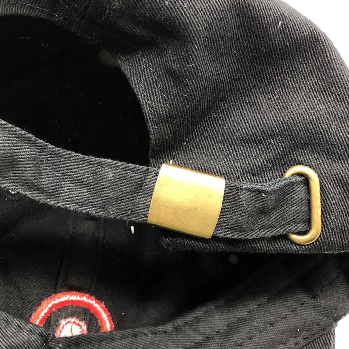 Baseball cap, free size cotton black type Vintage Second Hand