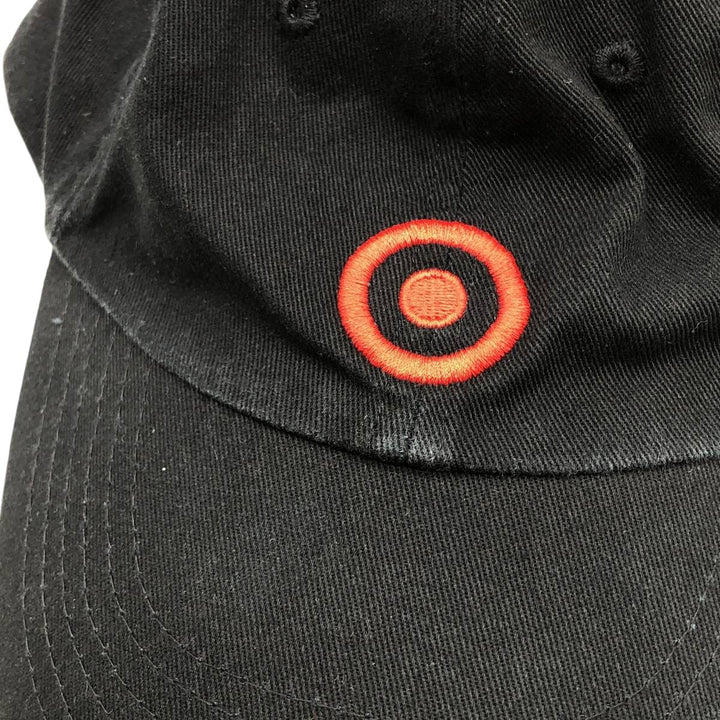 Baseball cap, free size cotton black type Vintage Second Hand