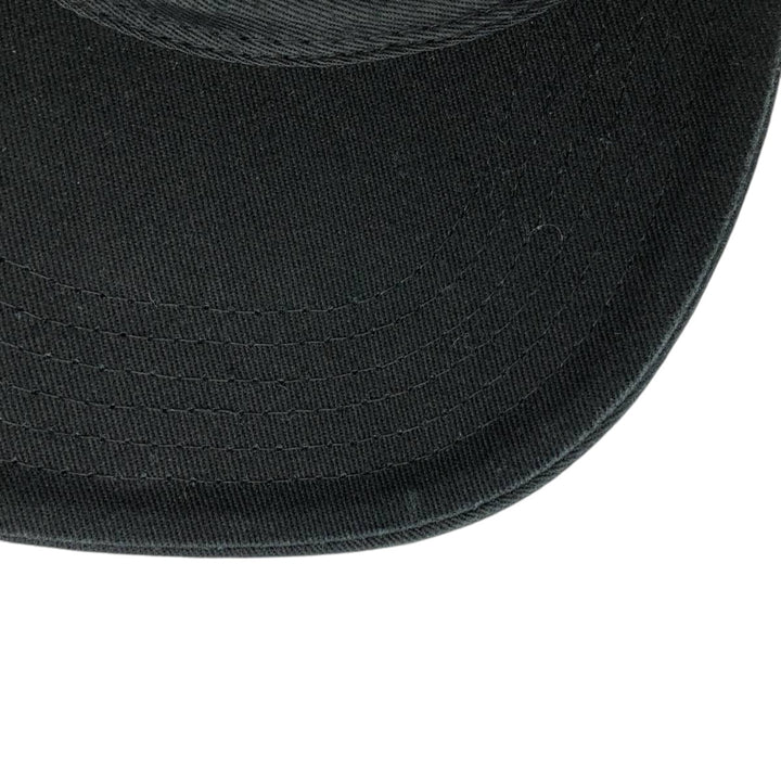 Baseball cap, free size cotton black type Vintage Second Hand