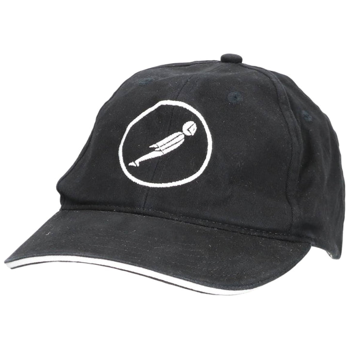 BIG X Baseball Cap 6 Panel Cap One Size Fits All cotton black type Vintage Second Hand