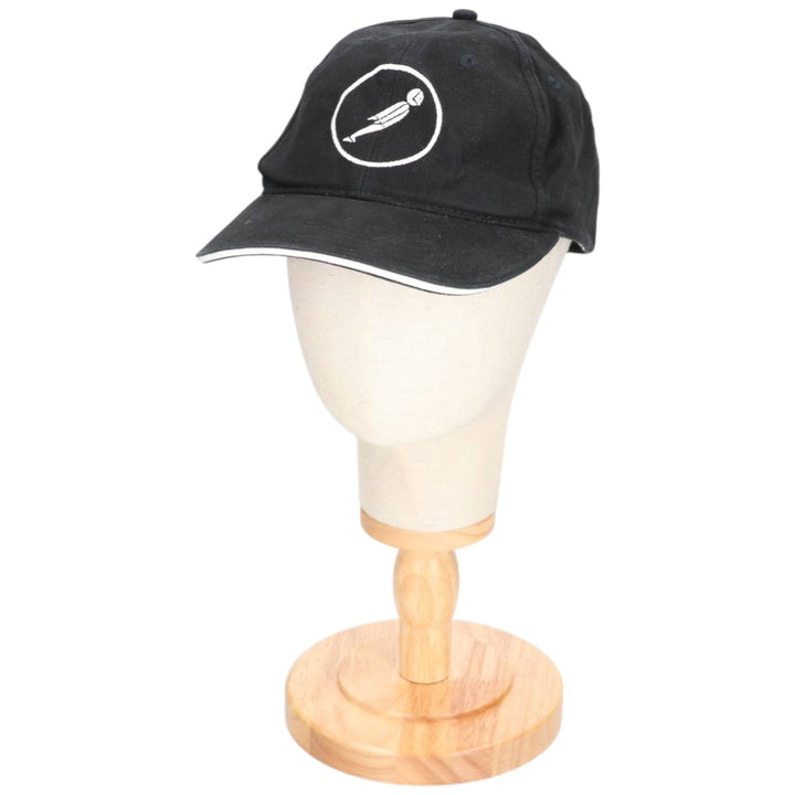 BIG X Baseball Cap 6 Panel Cap One Size Fits All cotton black type Vintage Second Hand