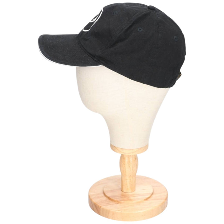 BIG X Baseball Cap 6 Panel Cap One Size Fits All cotton black type Vintage Second Hand