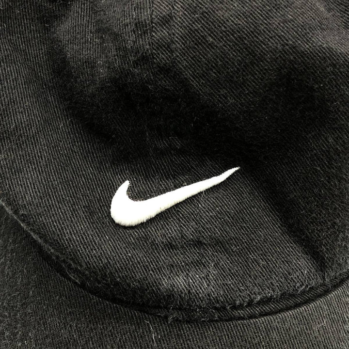 90'S Nike Baseball Cap, Free Size, Vintage cotton black type Vintage Second Hand