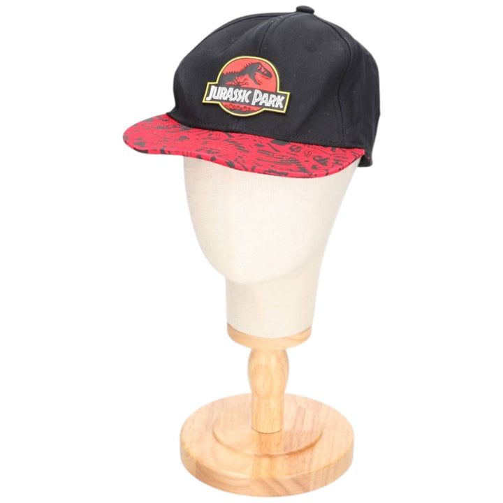 JURASSIC WORLD Jurassic World Advertising Two-Tone Baseball Cap (One Size Fits Most) cotton black type Vintage Second Hand