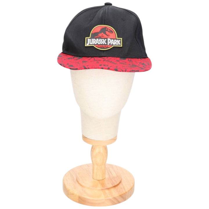 JURASSIC WORLD Jurassic World Advertising Two-Tone Baseball Cap (One Size Fits Most) cotton black type Vintage Second Hand