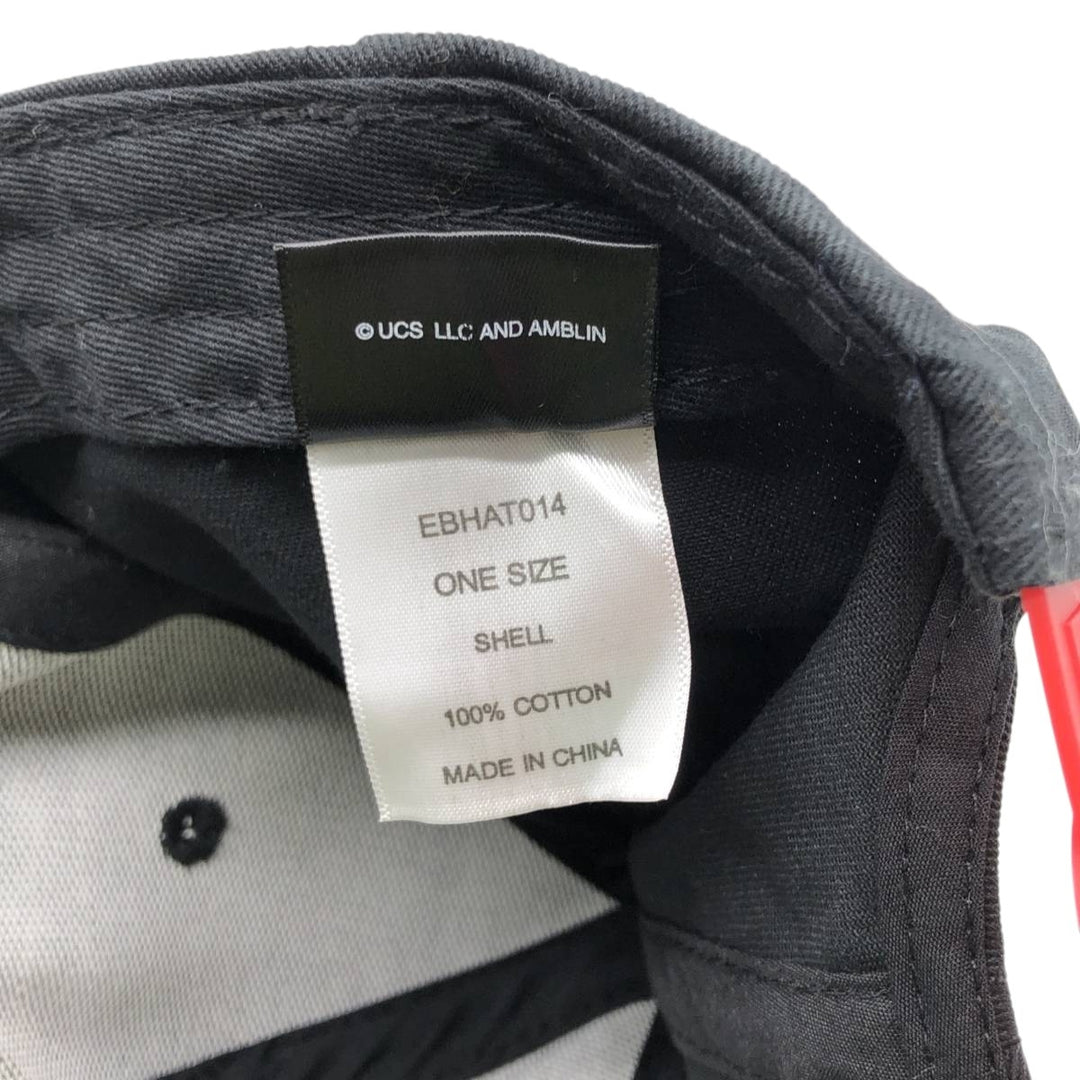 JURASSIC WORLD Jurassic World Advertising Two-Tone Baseball Cap (One Size Fits Most) cotton black type Vintage Second Hand