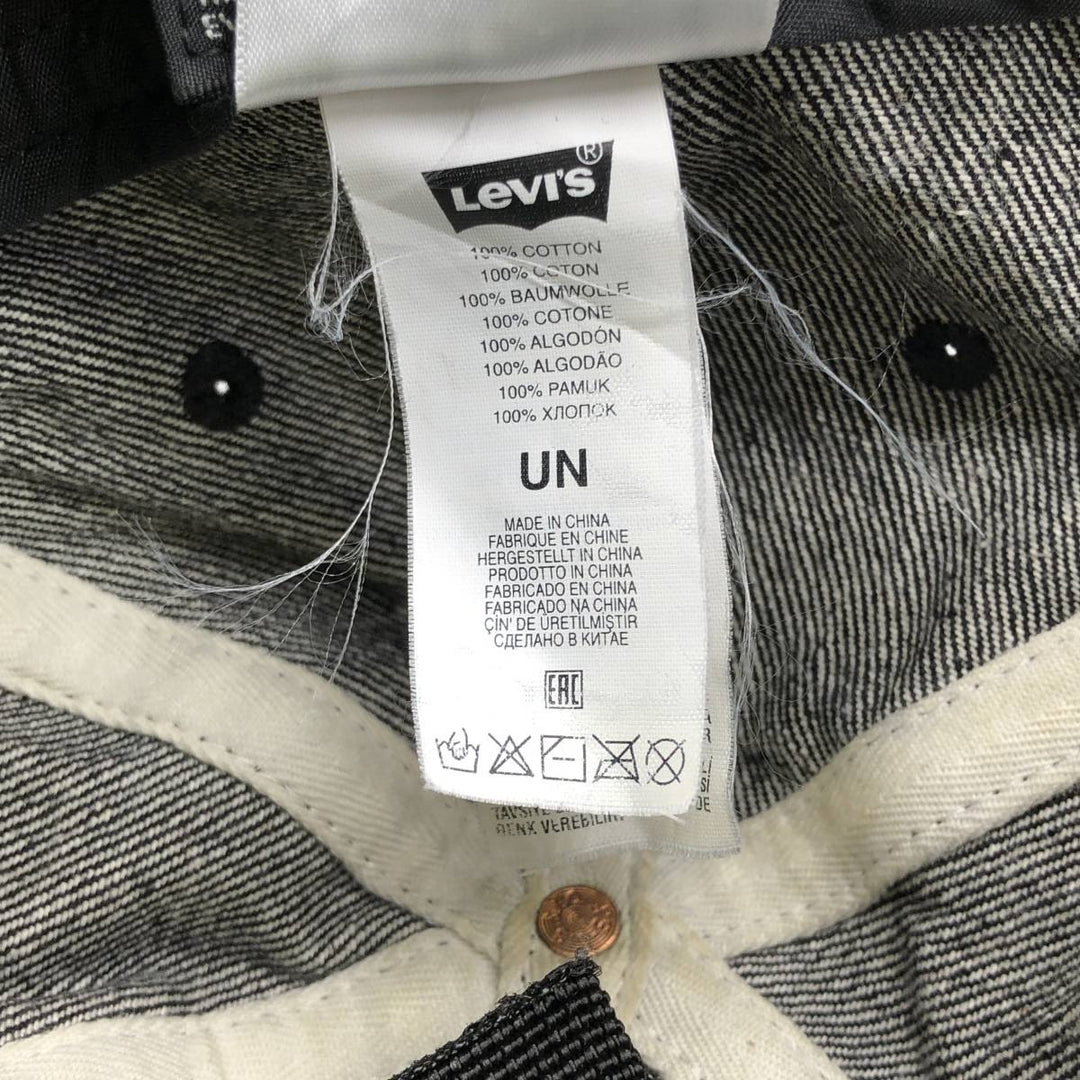 Levi's Star Wars Denim Baseball Cap, One Size Fits Most cotton black type Vintage Second Hand