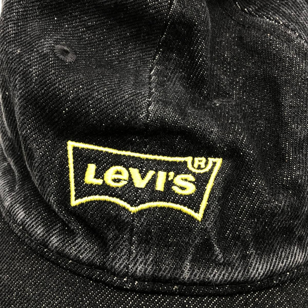 Levi's Star Wars Denim Baseball Cap, One Size Fits Most cotton black type Vintage Second Hand