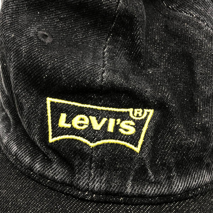 Levi's Star Wars Denim Baseball Cap, One Size Fits Most cotton black type Vintage Second Hand