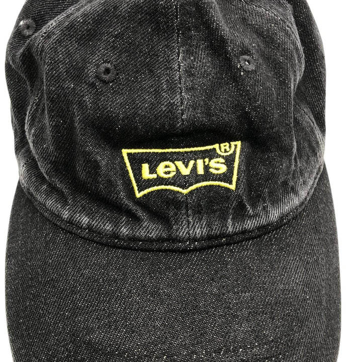 Levi's Star Wars Denim Baseball Cap, One Size Fits Most cotton black type Vintage Second Hand