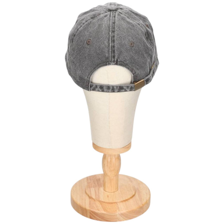 THE Disney STORE POOH Winnie the Pooh Tigger Baseball Cap (One Size Fits All) cotton gray type Vintage Second Hand