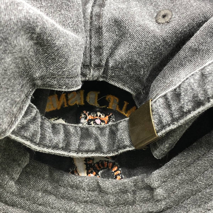 THE Disney STORE POOH Winnie the Pooh Tigger Baseball Cap (One Size Fits All) cotton gray type Vintage Second Hand