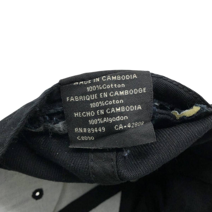 KC CAPS STARBUCKS Advertising Baseball Cap (One Size Fits Most) cotton black type Vintage Second Hand