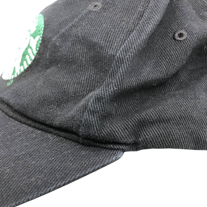 KC CAPS STARBUCKS Advertising Baseball Cap (One Size Fits Most) cotton black type Vintage Second Hand