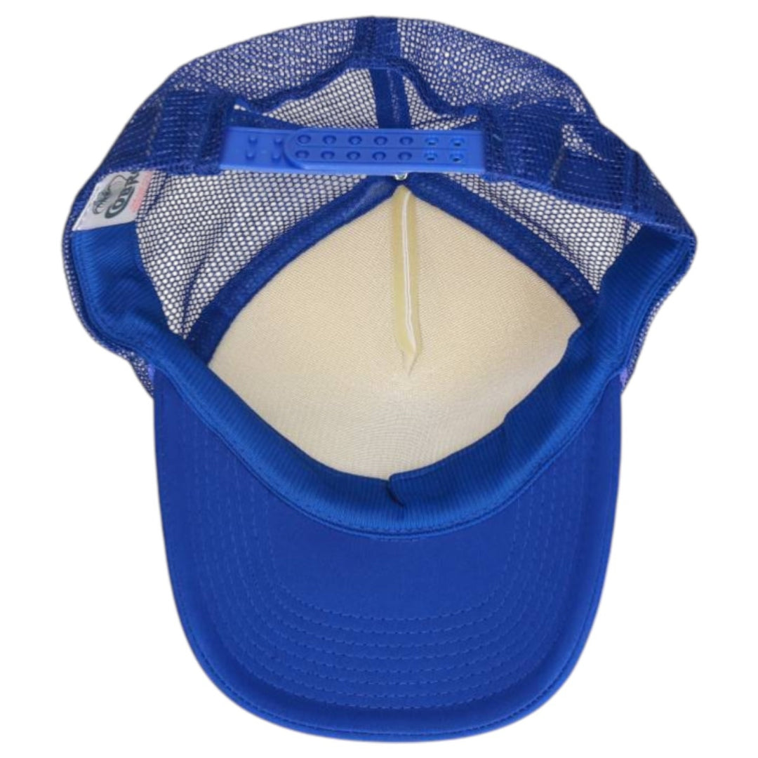 COBRA Trucker Cap, Mesh Cap, One Size Fits Most polyester blue type Vintage Second Hand