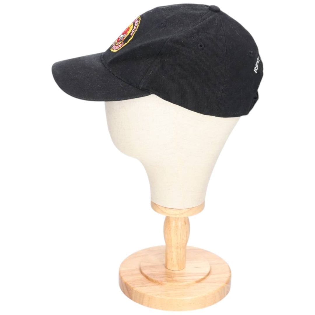 Motorcycle baseball cap (one size fits most) cotton black type Vintage Second Hand