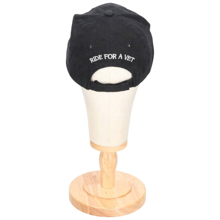 Motorcycle baseball cap (one size fits most) cotton black type Vintage Second Hand