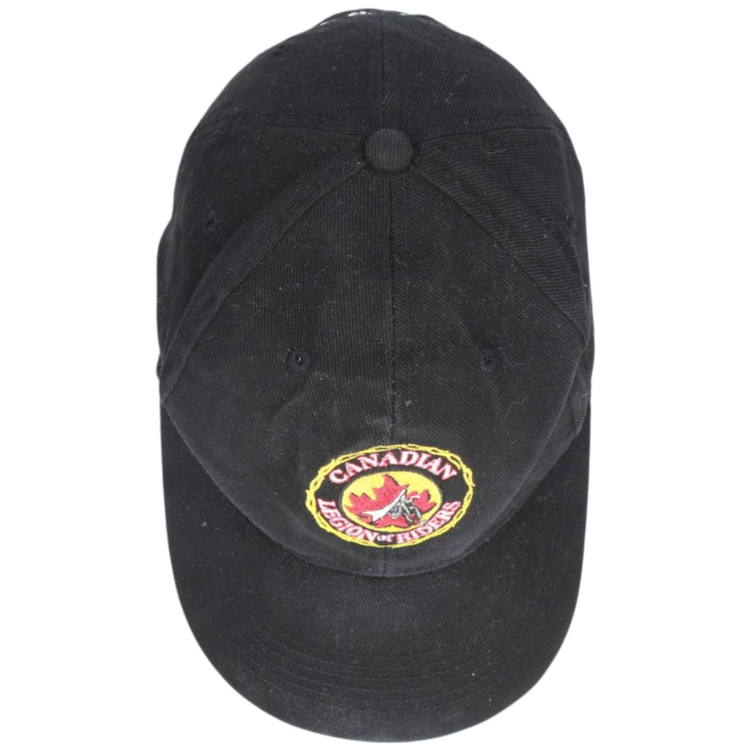 Motorcycle baseball cap (one size fits most) cotton black type Vintage Second Hand