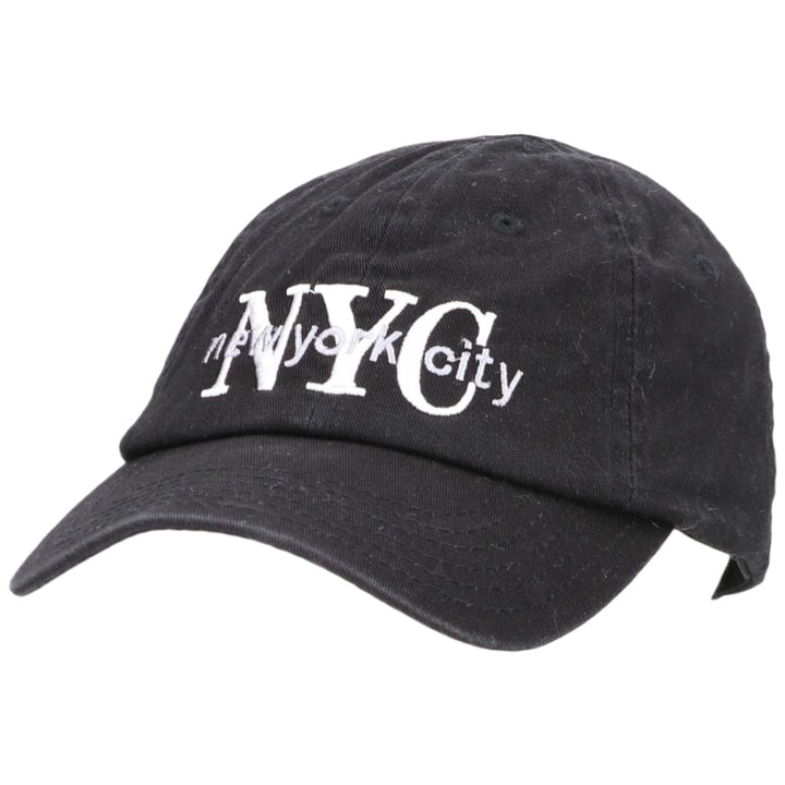 Elidan Co. NYC Baseball Cap, One Size Fits All cotton black type Vintage Second Hand