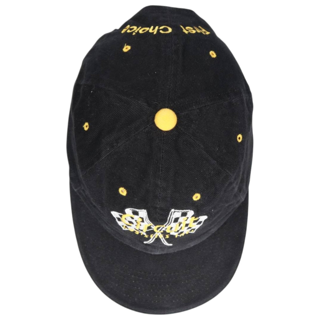 ATM Racing Cap (Free Size) cotton black type Vintage Second Hand
