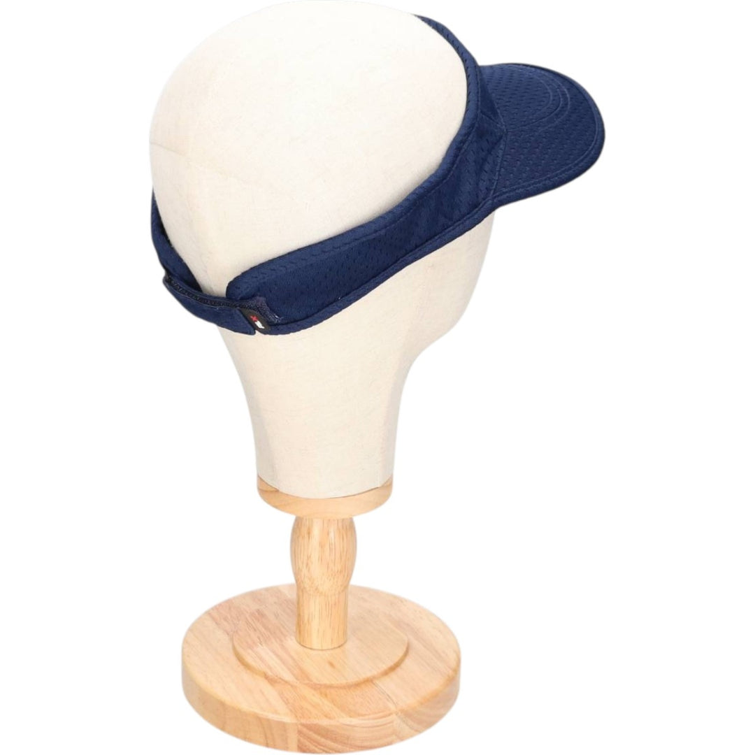 2000'S Ralph Lauren POLO by Ralph Lauren RLX Sun Visor, One Size Fits All polyester navy blue type Vintage Second Hand