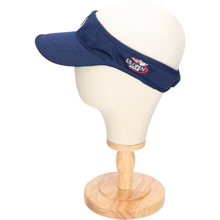 2000'S Ralph Lauren POLO by Ralph Lauren RLX Sun Visor, One Size Fits All polyester navy blue type Vintage Second Hand