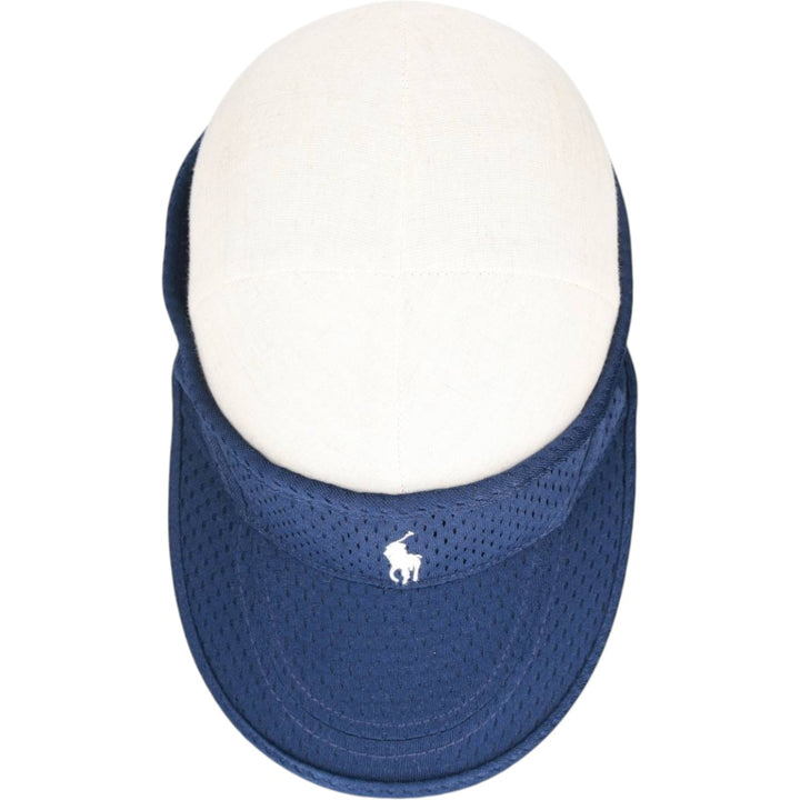 2000'S Ralph Lauren POLO by Ralph Lauren RLX Sun Visor, One Size Fits All polyester navy blue type Vintage Second Hand
