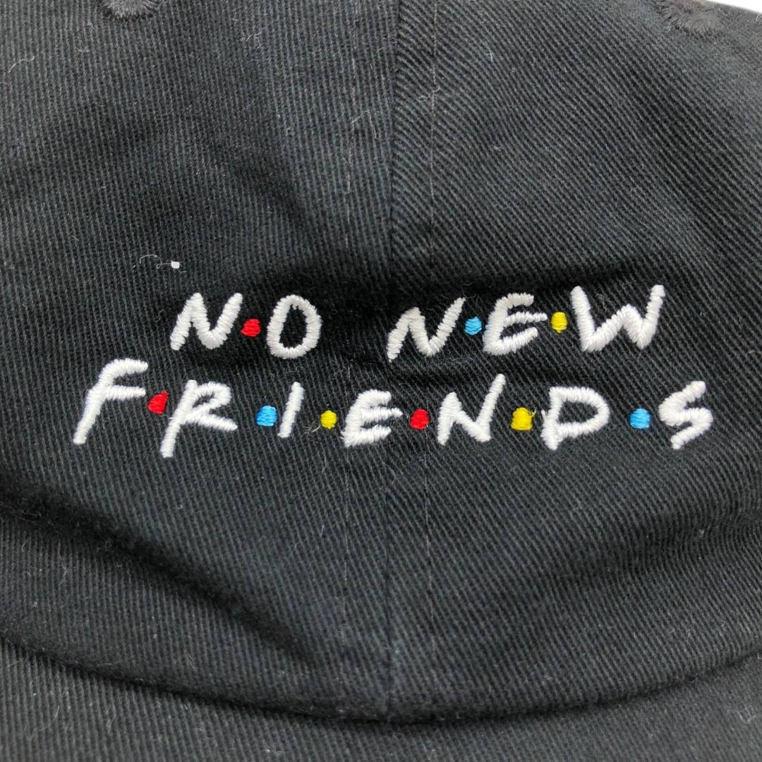 Baseball cap, free size cotton black type Vintage Second Hand