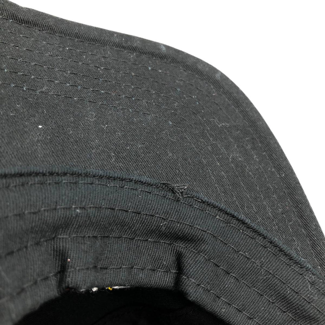 Baseball cap, free size cotton black type Vintage Second Hand