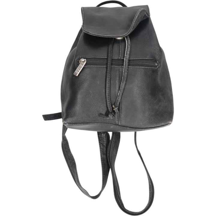 GHBass BASS 2WAY Shoulder Bag Backpack unclear black type Vintage Second Hand