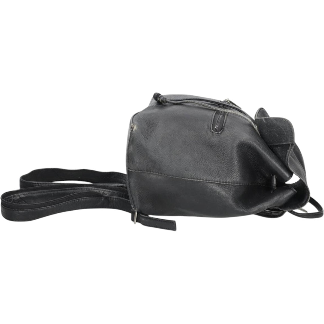 GHBass BASS 2WAY Shoulder Bag Backpack unclear black type Vintage Second Hand