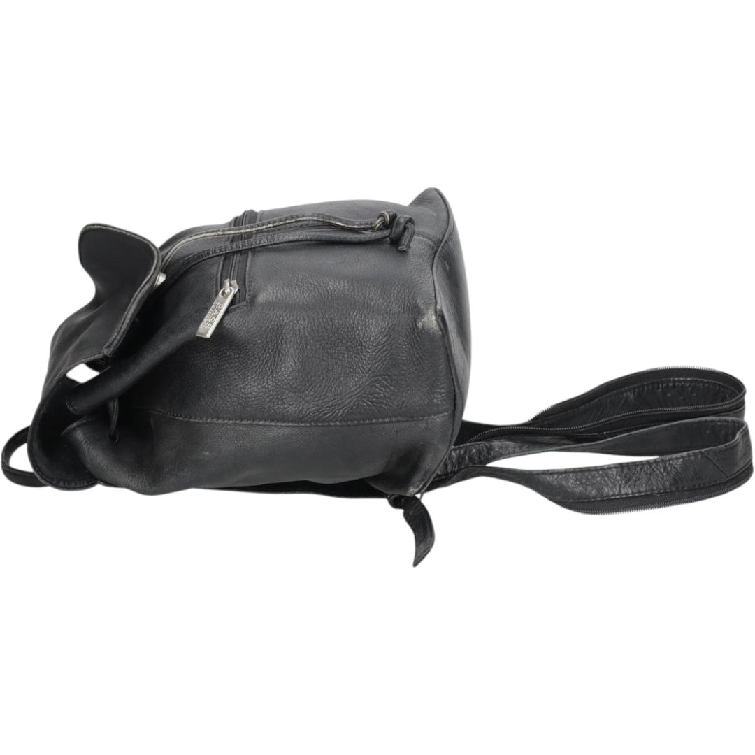 GHBass BASS 2WAY Shoulder Bag Backpack unclear black type Vintage Second Hand