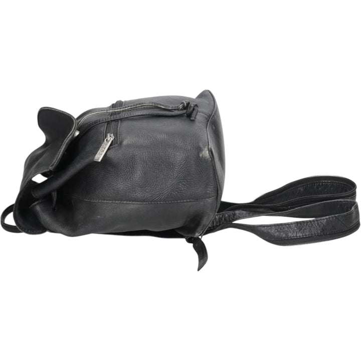 GHBass BASS 2WAY Shoulder Bag Backpack unclear black type Vintage Second Hand