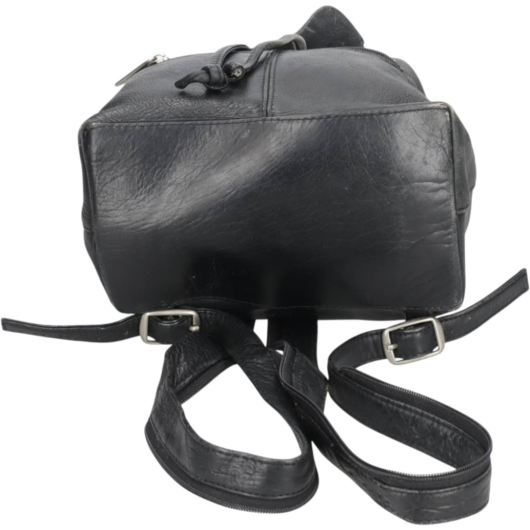 GHBass BASS 2WAY Shoulder Bag Backpack unclear black type Vintage Second Hand
