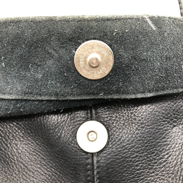 GHBass BASS 2WAY Shoulder Bag Backpack unclear black type Vintage Second Hand