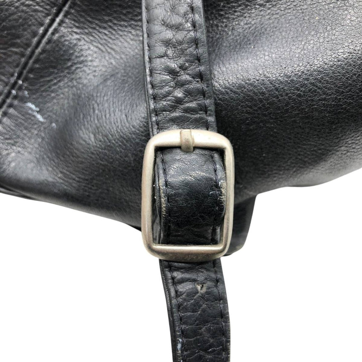 GHBass BASS 2WAY Shoulder Bag Backpack unclear black type Vintage Second Hand