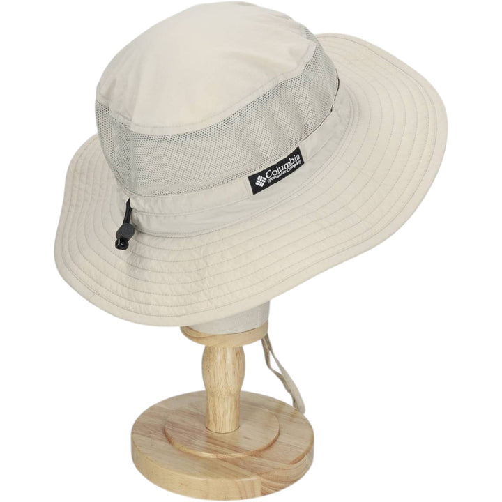 2000'S Columbia Safari Hat, One Size Fits All Nylon Beige type Vintage Second Hand