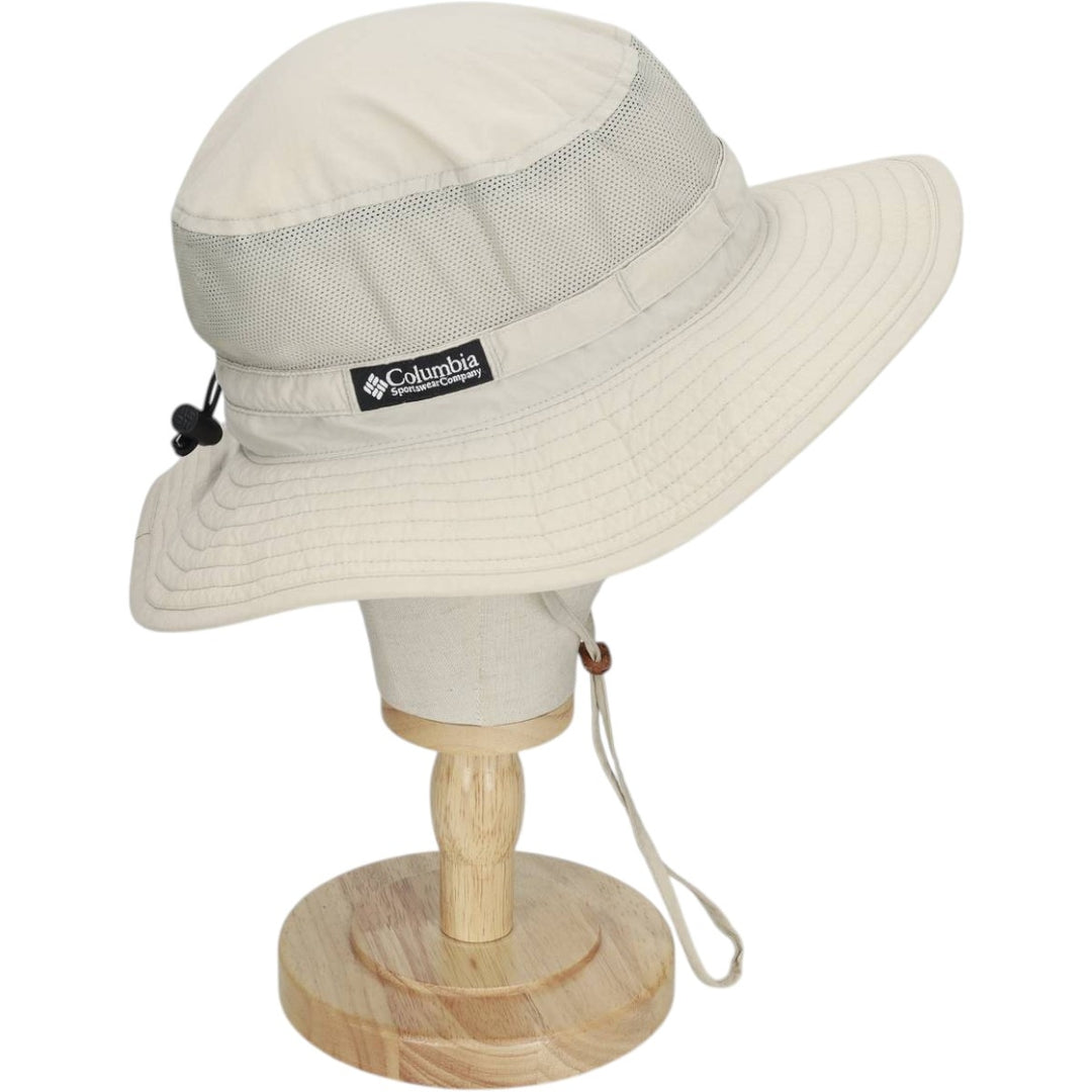2000'S Columbia Safari Hat, One Size Fits All Nylon Beige type Vintage Second Hand