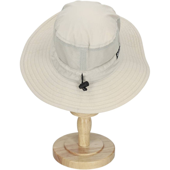 2000'S Columbia Safari Hat, One Size Fits All Nylon Beige type Vintage Second Hand