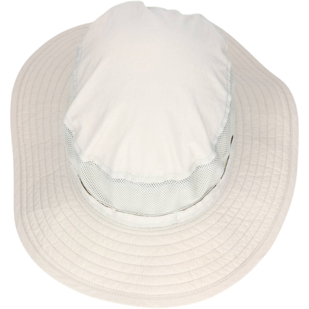 2000'S Columbia Safari Hat, One Size Fits All Nylon Beige type Vintage Second Hand